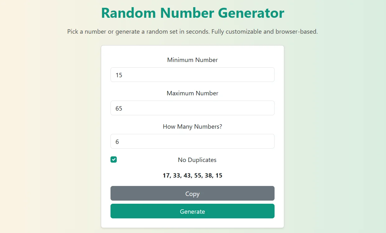 random-number-generator